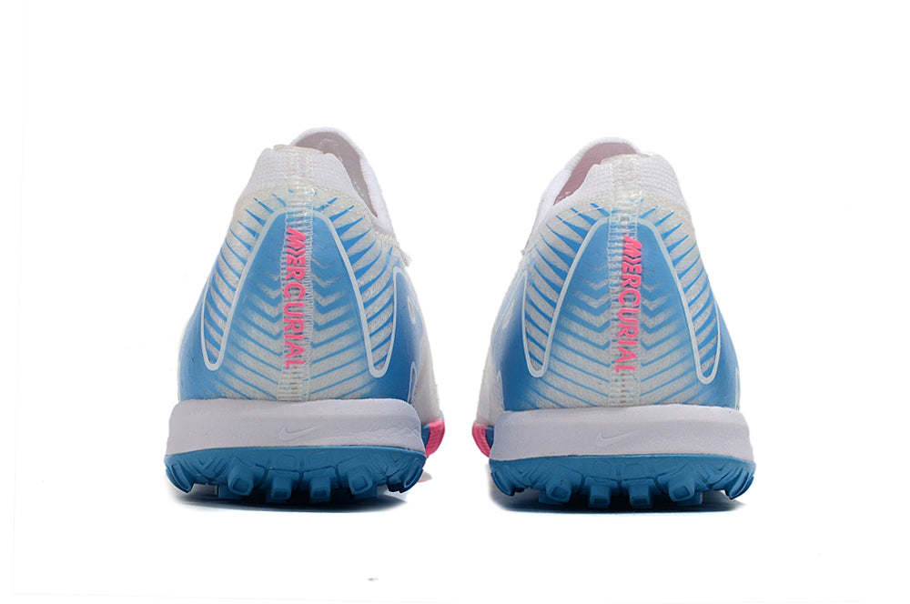 Air Zoom Mercurial Vapor 16 Elite TF-White Blue Pink