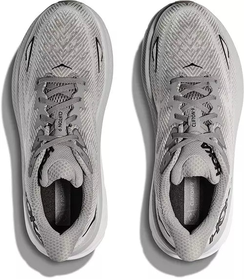 HOKA Men's Clifton 9 Running Shoes-Grey