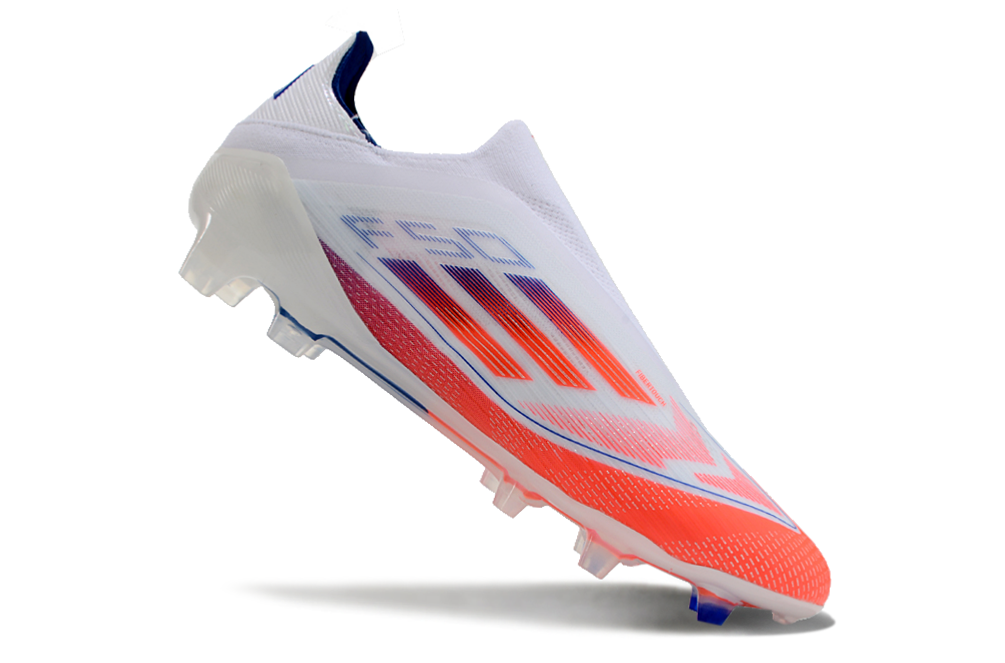 Adidas F50 FG-White Orange 1