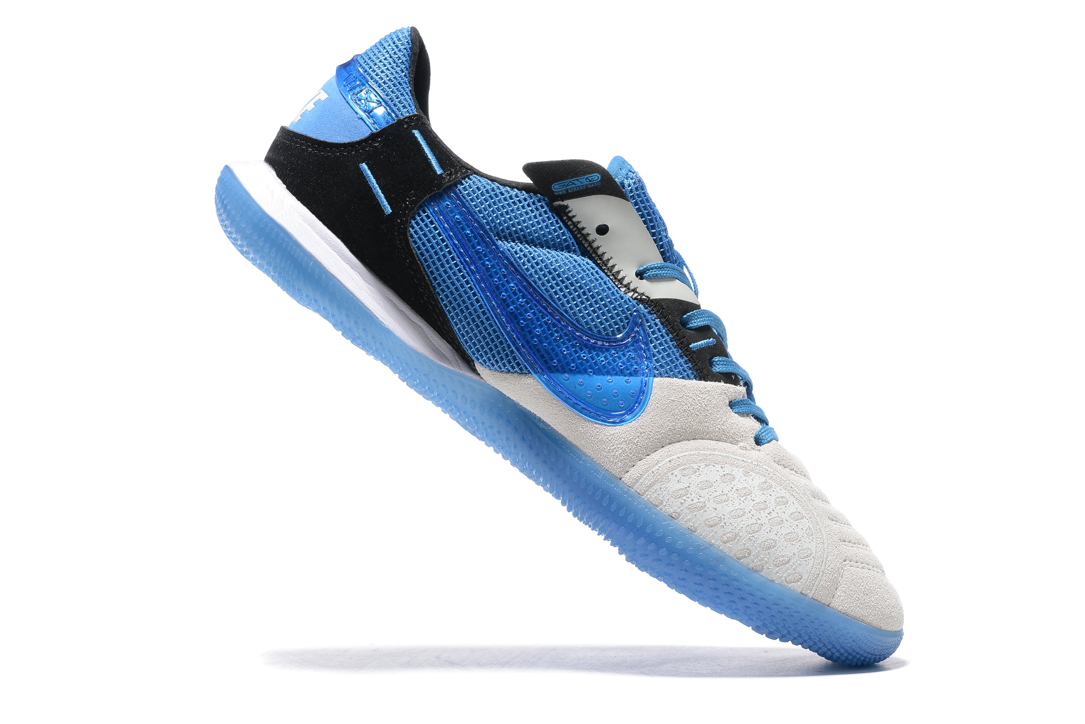 Nike Adults' Streetgato Indoor Soccer Shoes-Blue White