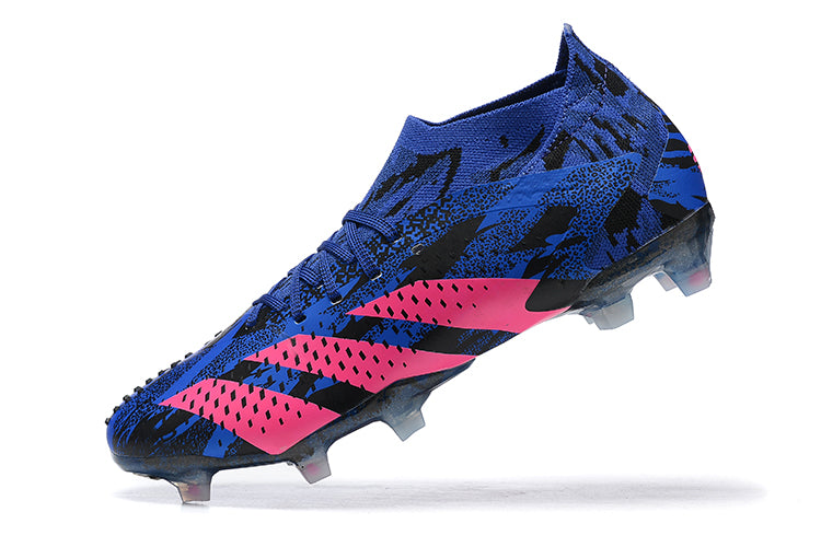 Adidas Predator Accuracy+ FG Boots-Blue&Pink