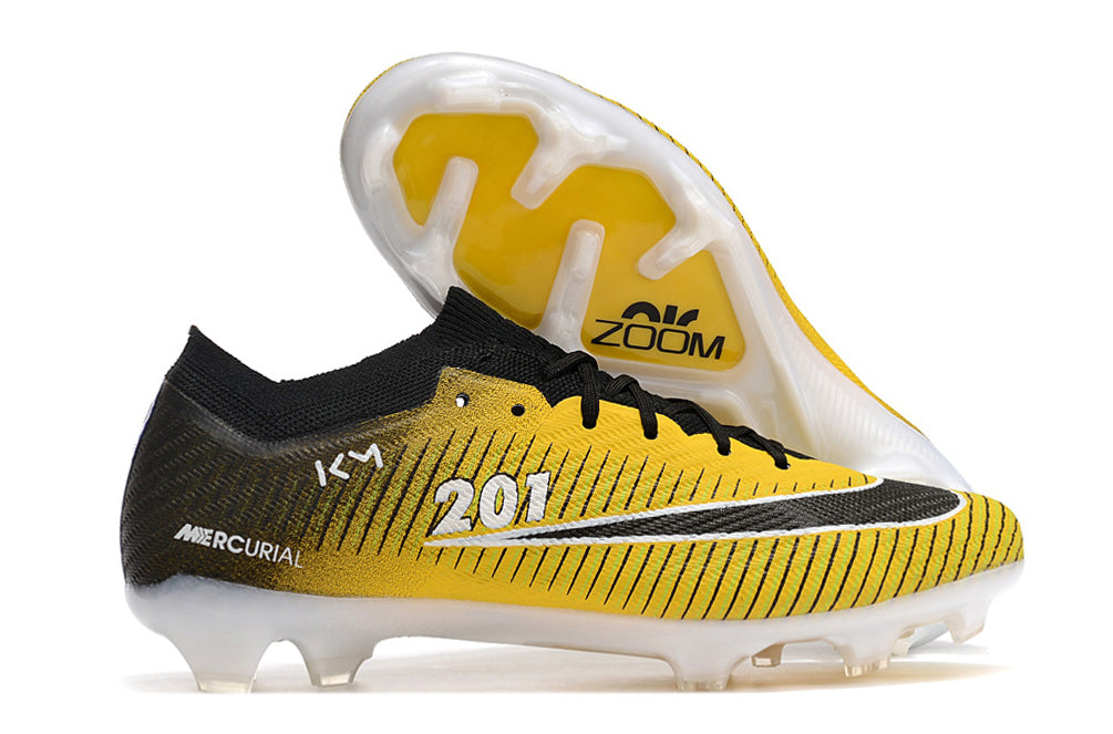 Nike Air Zoom Mercurial Superfly IX Elite FG-Yellow Black