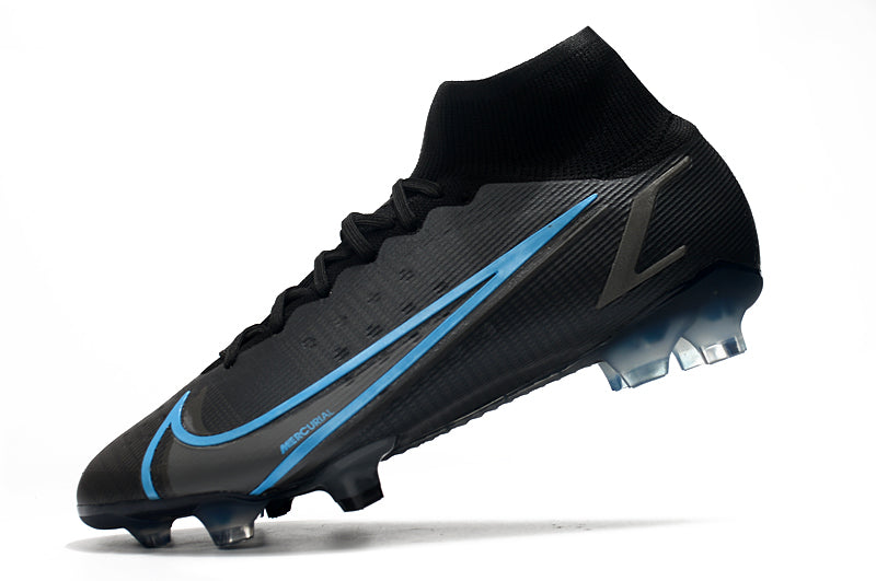 Nike Superfly 8 Elite FG-Black & Blue
