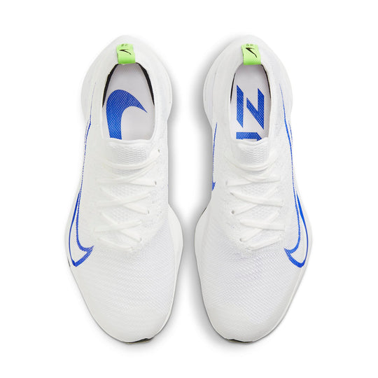 Nike Air Zoom Tempo NEXT% Flyknit 'White Racer Blue'