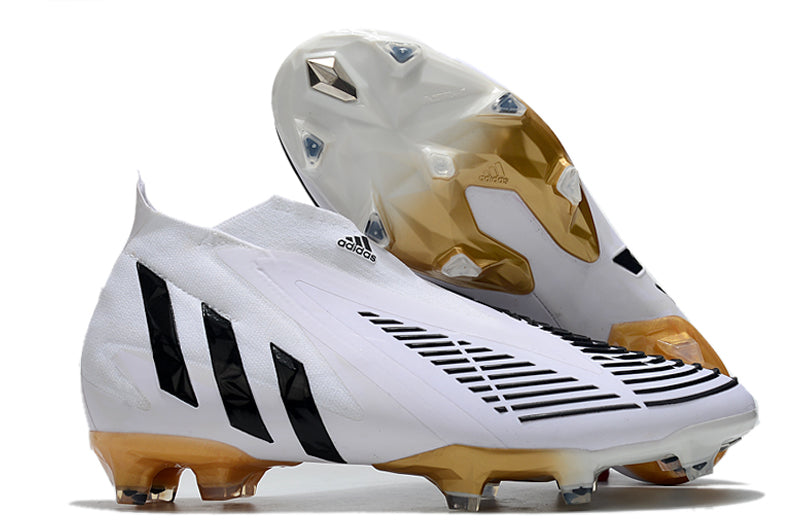 Adidas Predator FIFA World Cup Qatar 2022 Edge+  White & Black FG