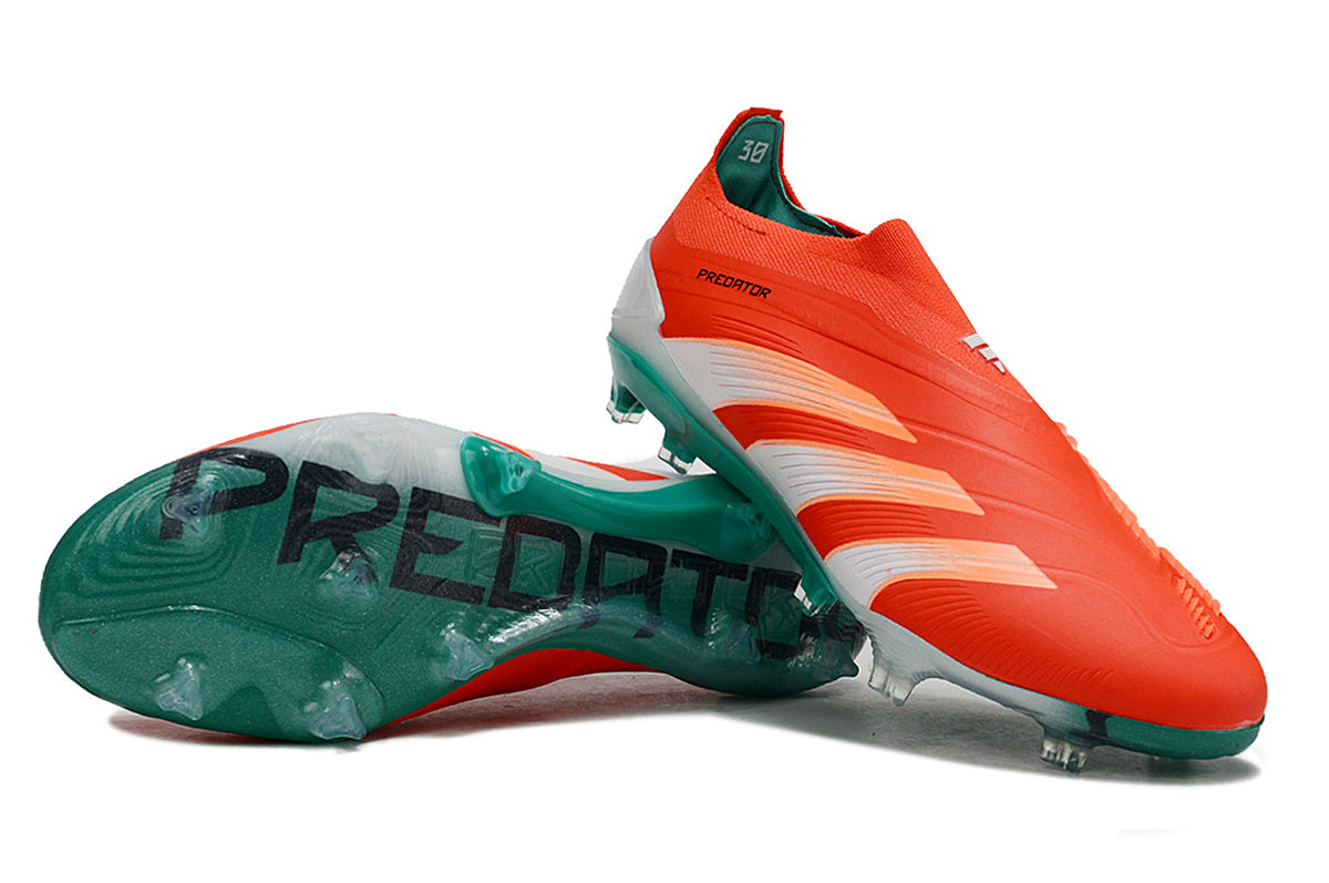 PREDATOR ACCURACY+ FG BOOTS-Red Green 1