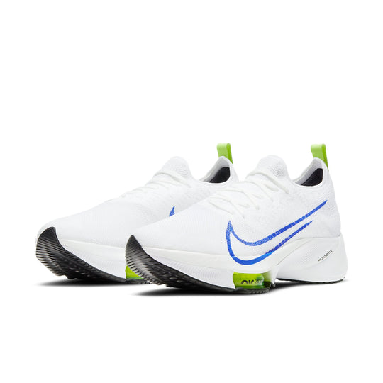 Nike Air Zoom Tempo NEXT% Flyknit 'White Racer Blue'