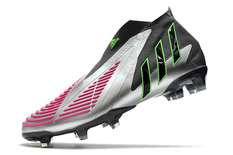 Adidas Predator FIFA World Cup Qatar 2022 Edge+  Silver & Black FG