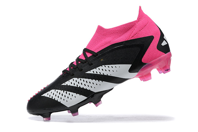 Adidas Predator Accuracy+ FG Boots-Pink&Black&White