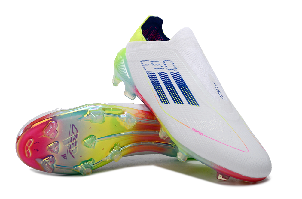 Adidas F50 FG-White 1