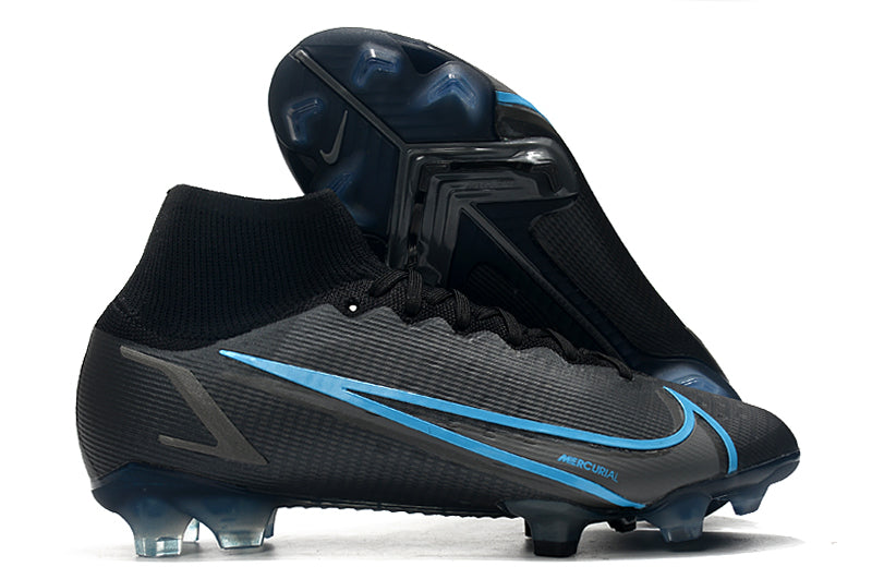 Nike Superfly 8 Elite FG-Black & Blue