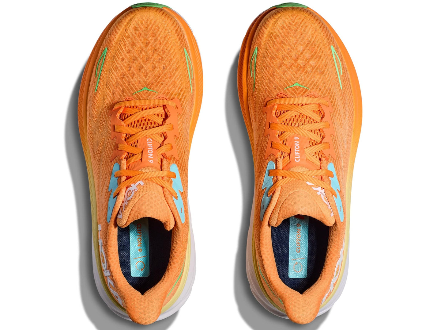 HOKA Men's Clifton 9 Running Shoes-Orange
